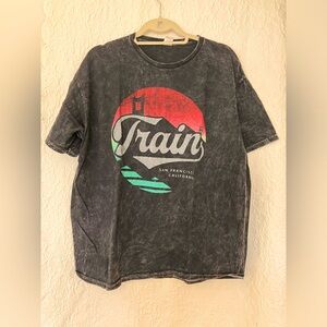 TRAIN San Francisco denim shirt XL Used